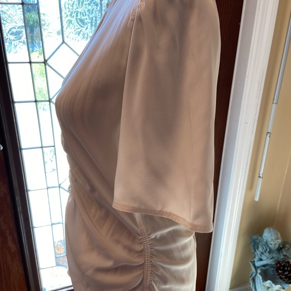 Rag & Bone Runched Ruffle Off White Blouse size 6 - Picture 9 of 15